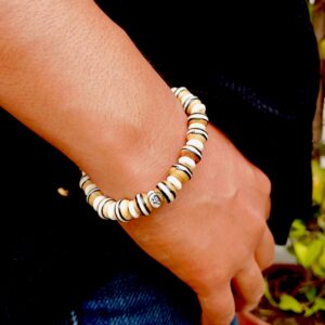 Hippie Fashion Tibetan Bone Bracelet
