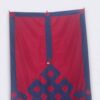 Maroon Tibetan Endless Knot Door Curtain