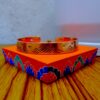Mount Everest Carved Copper Bracelet