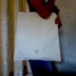 Swoyambhunath Temple Printed Cotton Tote Bag