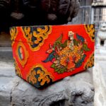 Tibetan Traditional Wooden Jewelry Box