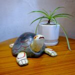 Tortoise Wooden Statue or Hanging Décor