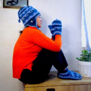 Woolen Hand-Knitted Winter Combo Set