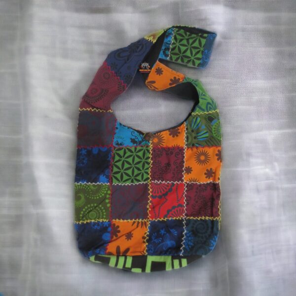 Nepali Artisanal Patchwork Hippie Cotton Shoulder Bag