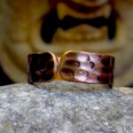 Hand-Hammered Copper Finger Ring