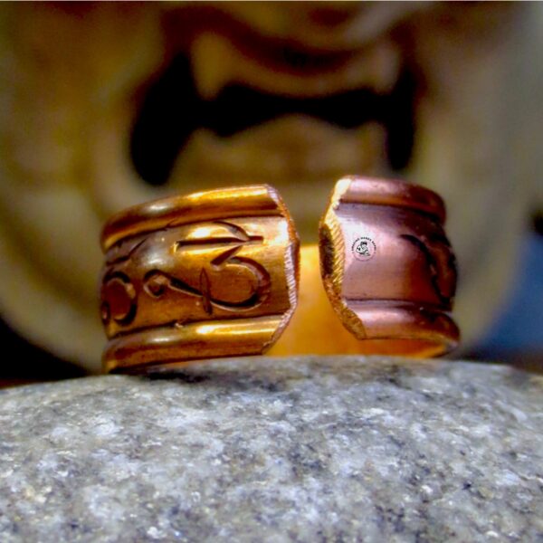 Copper Mani Finger Ring