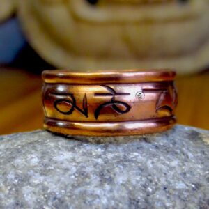 Copper Mani Finger Ring