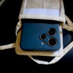 Crossbody Hemp Mobile Bag Crossbody Hemp Cell-Phone Bag