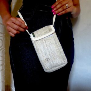 Crossbody Hemp Cell-Phone Bag