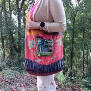 Front Pocket Nepali Shoulder Bag
