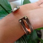 Full Dorje Mantra Copper Bracelet