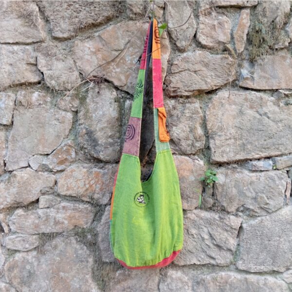 Nepali Artistic Cotton Shoulder Bag