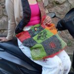 Nepali Artistic Cotton Bag Nepali Artistic Cotton Shoulder Bag