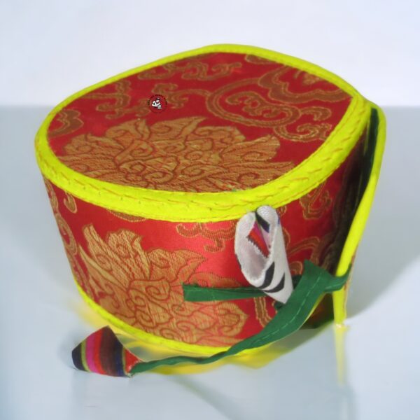 Vintage Tibetan Monk Hand Drum (Damaru)