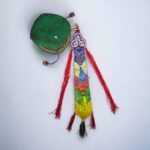 Vintage Inspired Monk Damaru Vintage Tibetan Monk Hand Drum (Damaru)