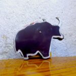 Ceramic Yak Fridge Magnet