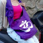 Yoga Om Hippie Bag Hindu Om Printed Hippie Shoulder Bag