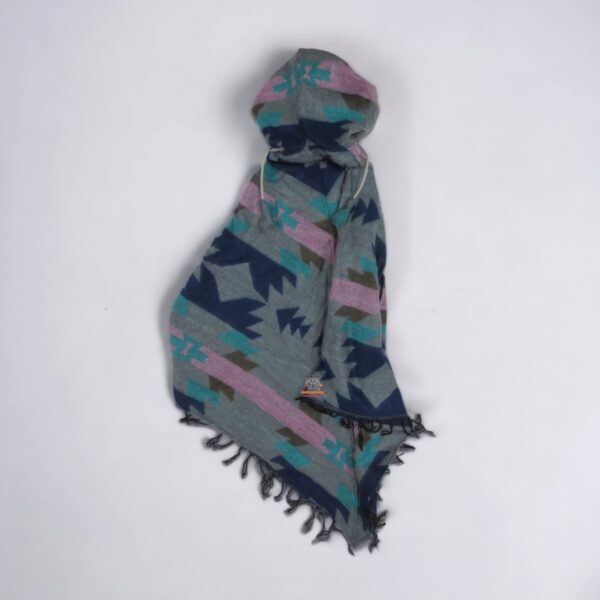 Himalayan Boho Woolen Nepali Poncho