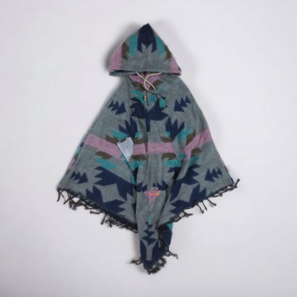 Himalayan Boho Woolen Nepali Poncho