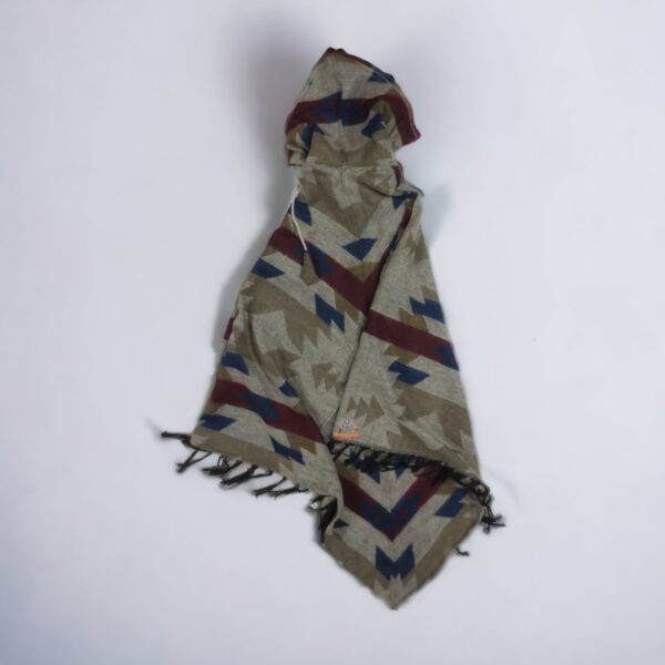 Himalayan Boho Woolen Nepali Poncho