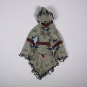 Himalayan Boho Woolen Nepali Poncho