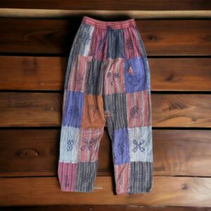 Himalayan Cotton Patched Hippie Trousers