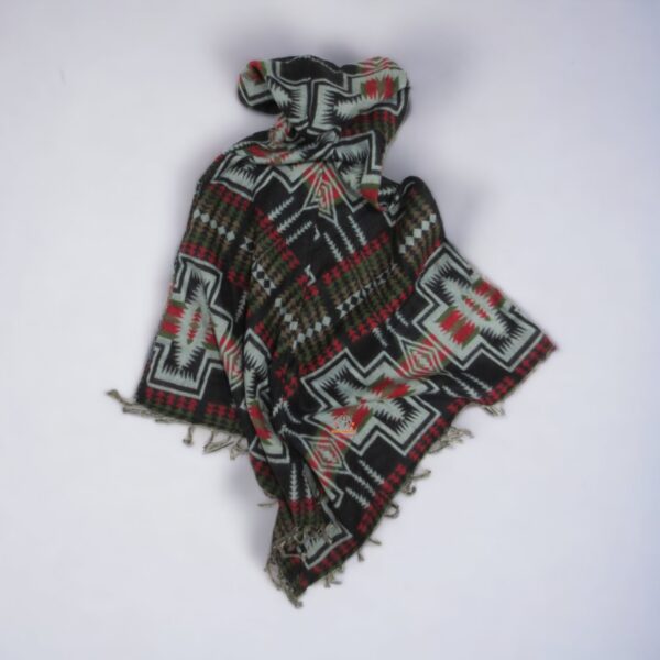 Himalayan Handmade Woolen Nepali Poncho