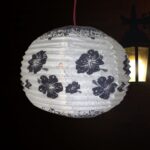 Himalayan Natural Flower Lokta Lampshade