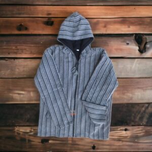 Nepali Cotton Stripe Jacket
