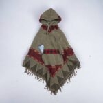 Himalayan Nepali Dhaka Design Poncho
