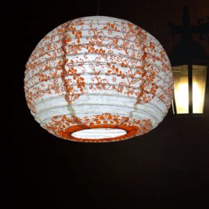 Himalayan Unique Flower Lokta Lampshade