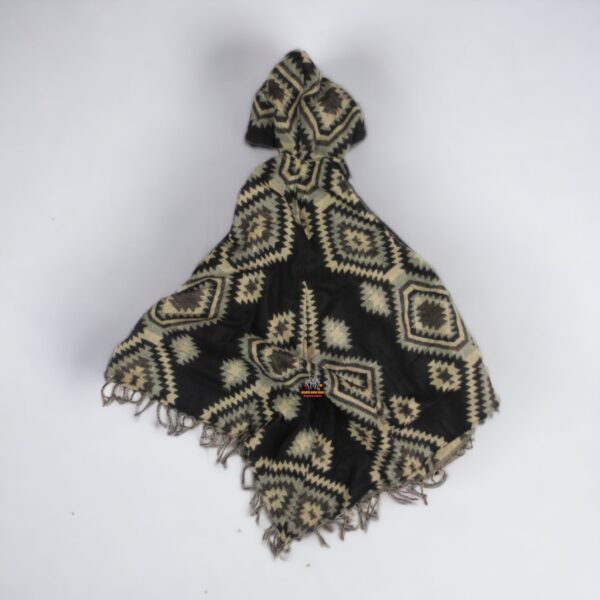 Himalayan Winter Woolen Nepali Poncho