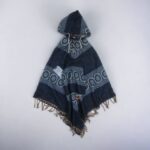 Himalayan Yoga Flower Woolen Poncho