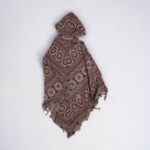Himalayan Yoga Flower Woolen Poncho