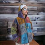 Himalayan Yoga Printed Patched Jacket