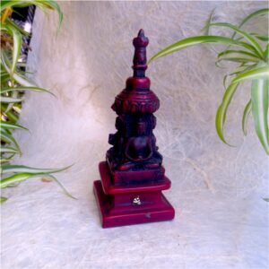 Resin Four-Faced Buddha Stupa