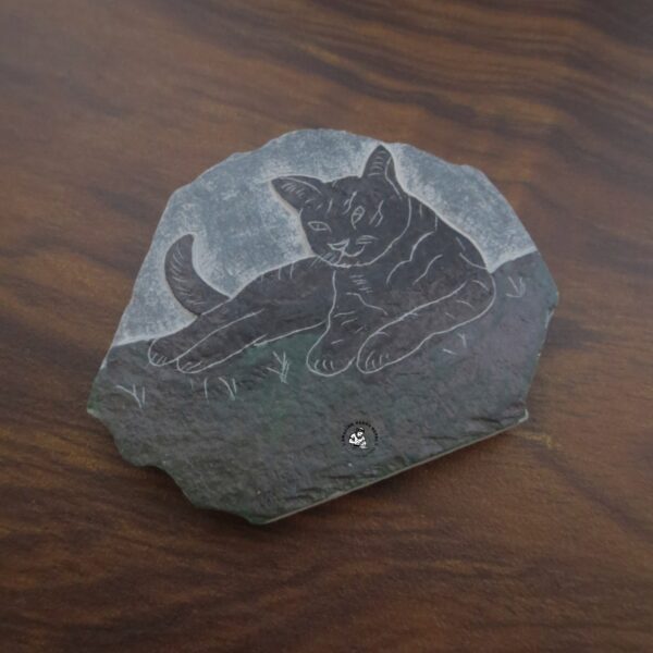 Himalayan Cat Carved Stone Magnet