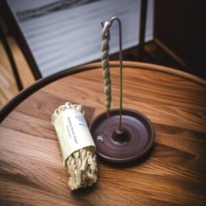 Tibetan Clay Rope Incense Holder