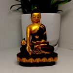 Golden Buddha Resin Statue Golden Buddha Tibetan Statue