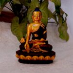 Golden Buddha Resin Statue Golden Buddha Tibetan Statue