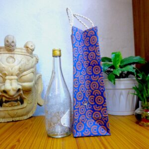 Himalayan Lokta Paper Wine Carry Bag