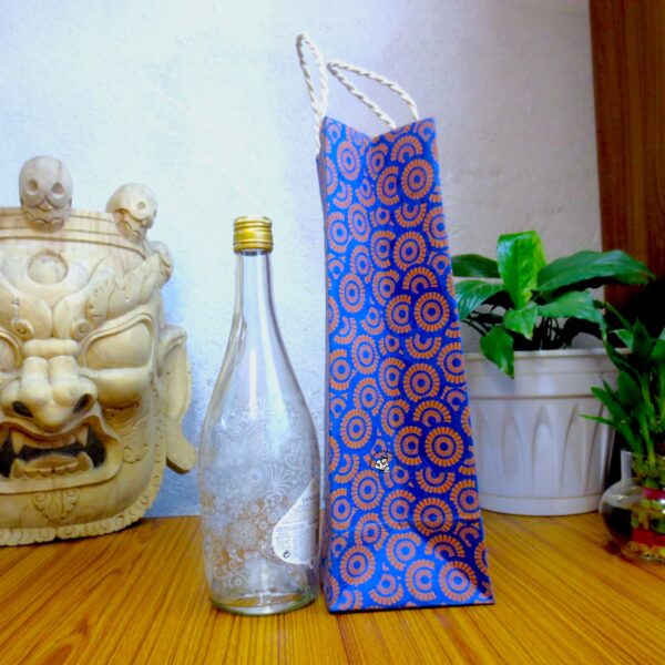 Himalayan Lokta Paper Wine Carry Bag