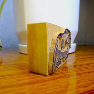 Hand-carved Himalayan Yak Wooden Stamp