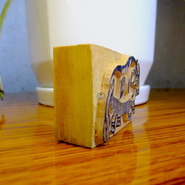 Hand-carved Himalayan Yak Wooden Stamp
