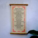 Never Give Up Quote Never Give Up H.H. Dalai Lama Quotes Wall Décor