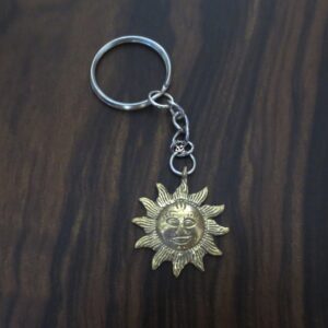 Nepal Sun Symbol Keychain