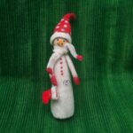 Nepali Handcrafted Circus Snowman Christmas Décor