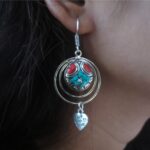 Unique Tibetan Artisanal Fashion Earring