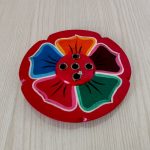 Bhutanese Painted Incense Holder Buddhist Painted Incense Holder