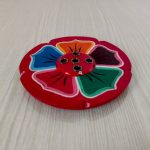 Bhutanese Painted Incense Holder Buddhist Painted Incense Holder